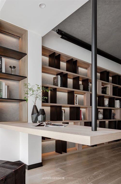 简狄设计事务所丨家有一面书墙，大隐于市的静生活设计服务